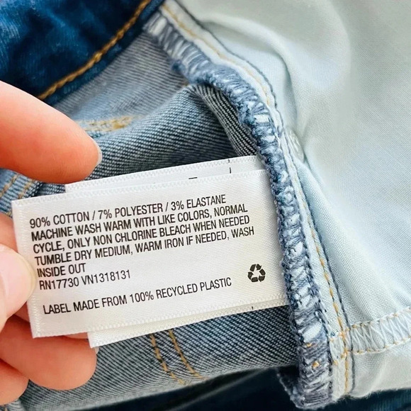 Universal Thread High Rise Skinny Denim Jeans With Patch Size 10 30R $32 - Picture 13 of 13